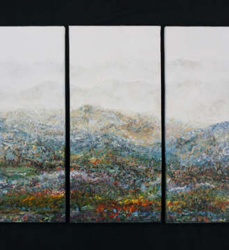 landscape triptych
